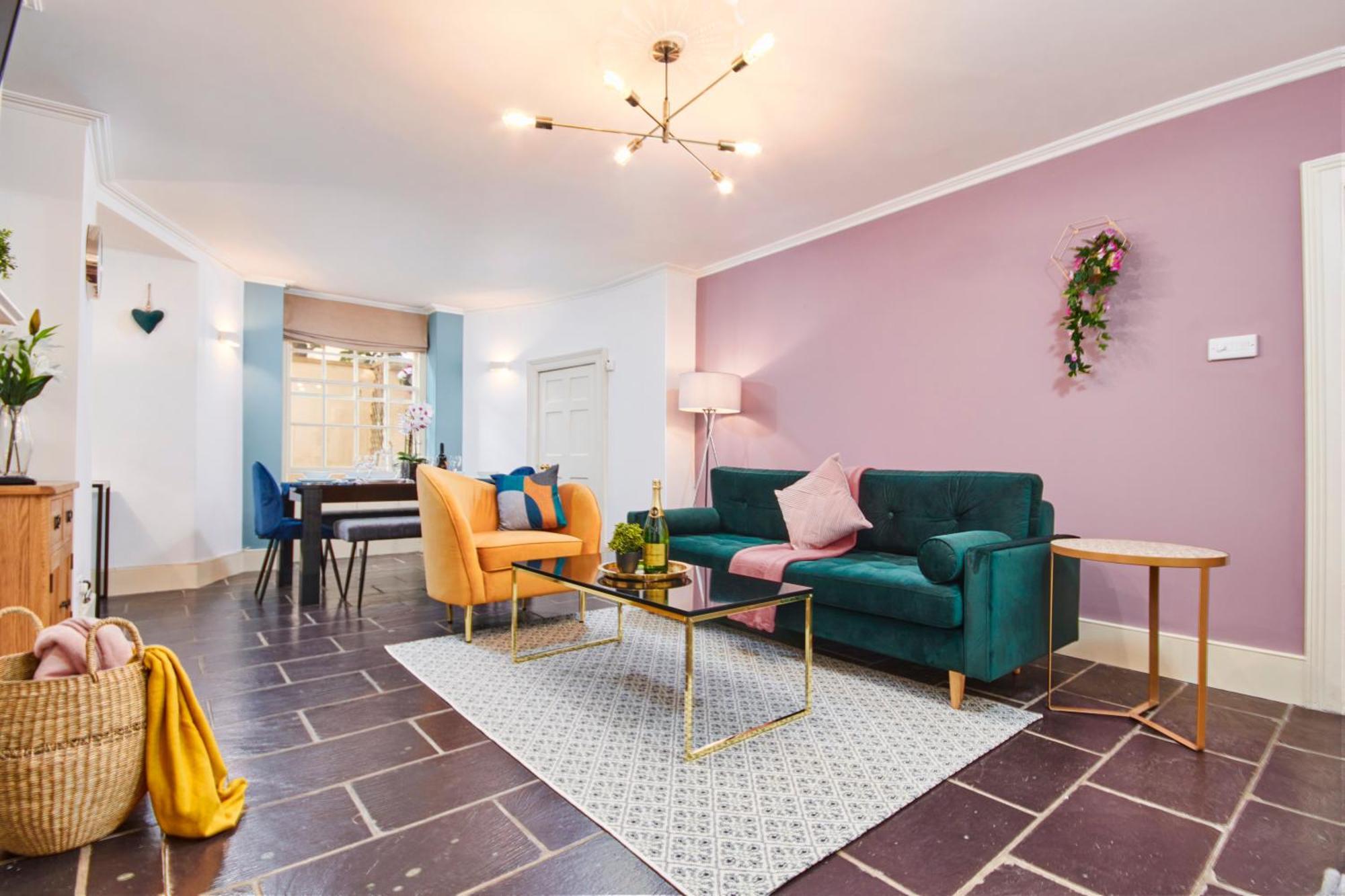 Beautiful 2Bedroom 4 Actual Beds House With Wifi By Purestay Bath Zewnętrze zdjęcie